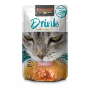 LEONARDO DRINK ATLANTIC COD buljons kaķiem Atlantijas menca 40g